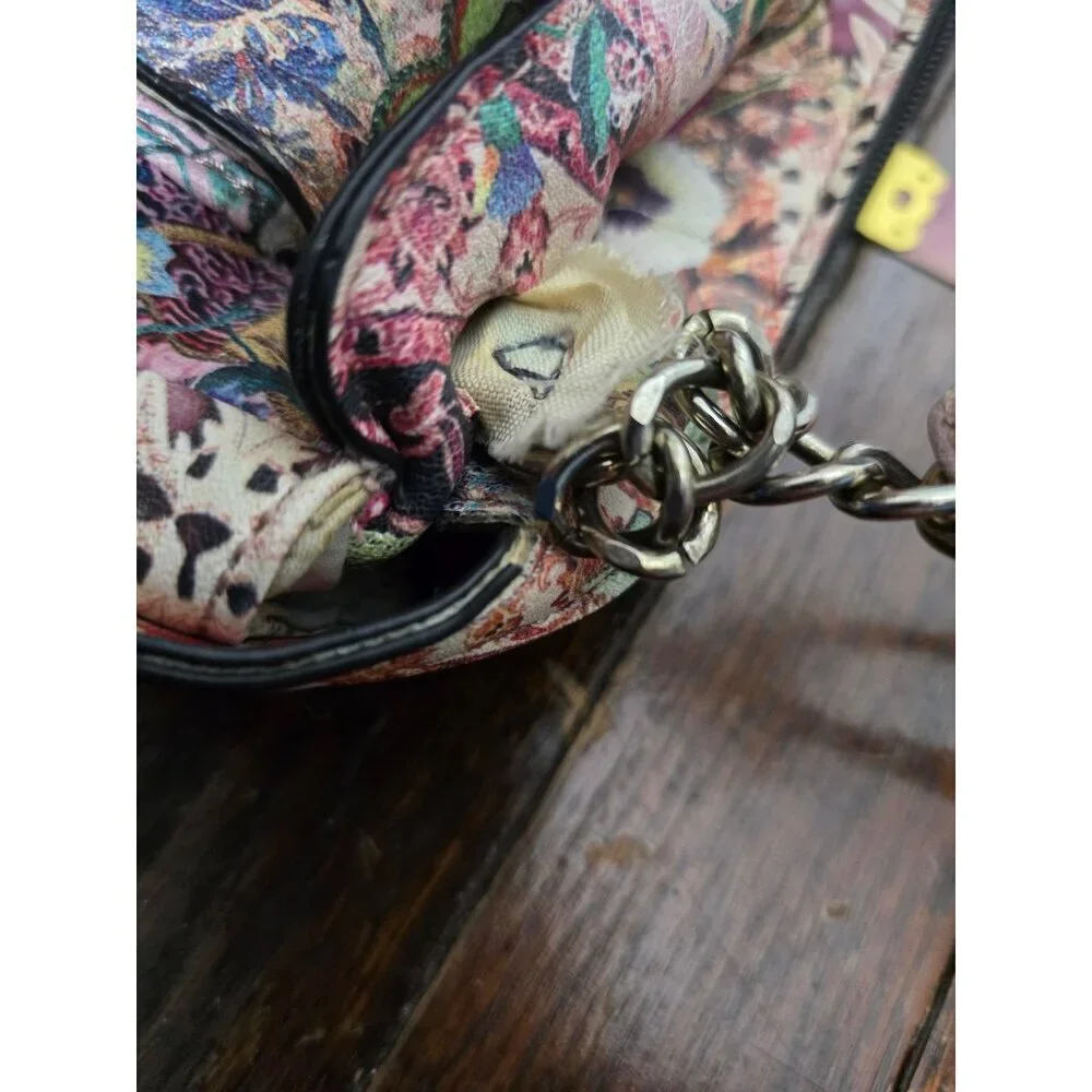 Y2K Nicole by Nicole Miller Floral Shoulder Bag Purse